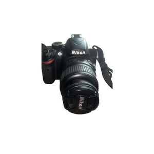 Nikon D3200 DSLR Camera Bundle Kit 7pc LOT 55-200mm VR & 18-55mm Med Bag, Charge